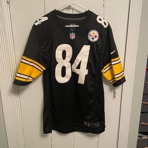 NFL Large Nike Brown Steelers Jersey Top On Field